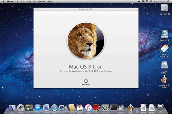 Mac OS X 10.6 Lion